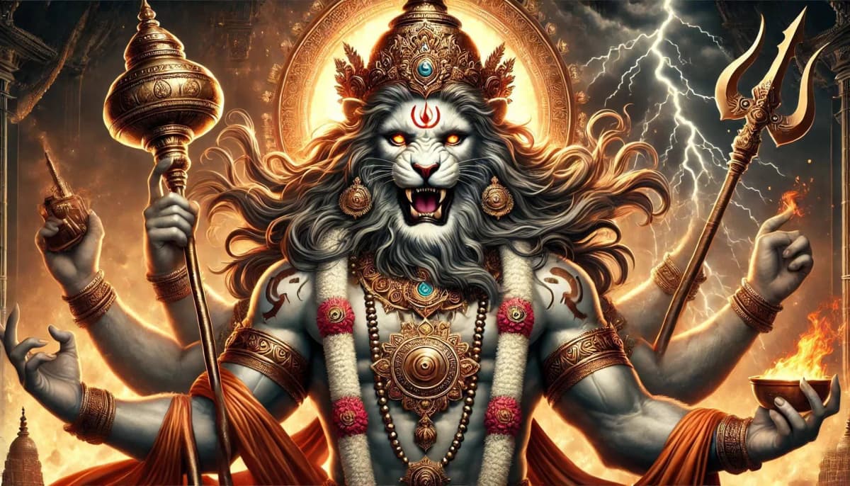 Narasimha Avatar — The Man-Lion Incarnation of Vishnu: Prahlada's Devotion, Hiranyakashipu's Defeat & Complete Story — Dasavataram