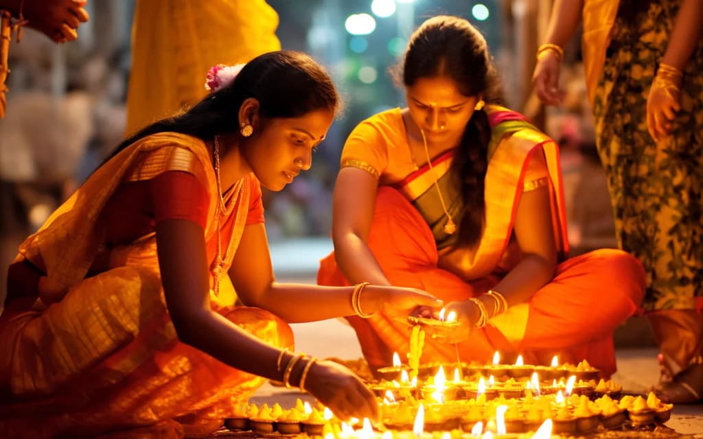 Karthika Masam, a sacred month in the Hindu calendar