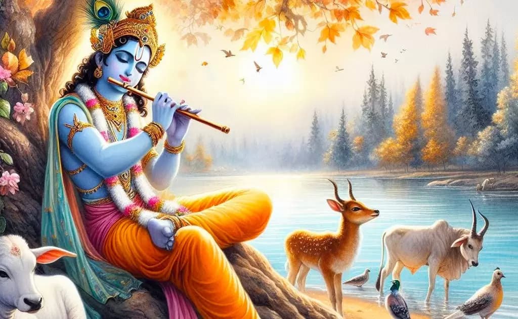 Why Does Krishna Play the Flute? The Symbolism of Divine Music in Hinduism