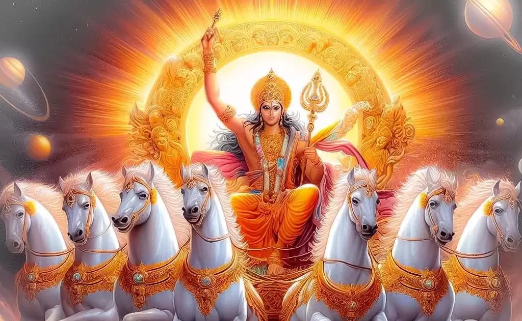 The Saptashva: The Seven Divine Horses of Surya in Sanatan Vedic Tradition — Hinduism
