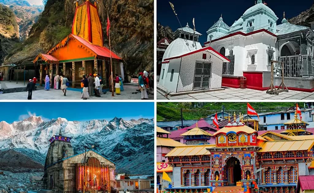 The Four Dhams: History and Legends Behind Badrinath, Kedarnath, Gangotri, and Yamunotri — Char Dham Yatra