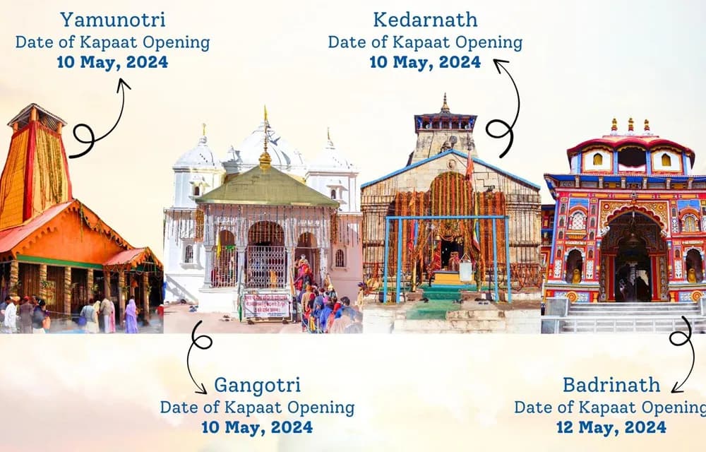 Chardham Yatra 2025: Key Dates, Registration, and Aarti Schedule Revealed