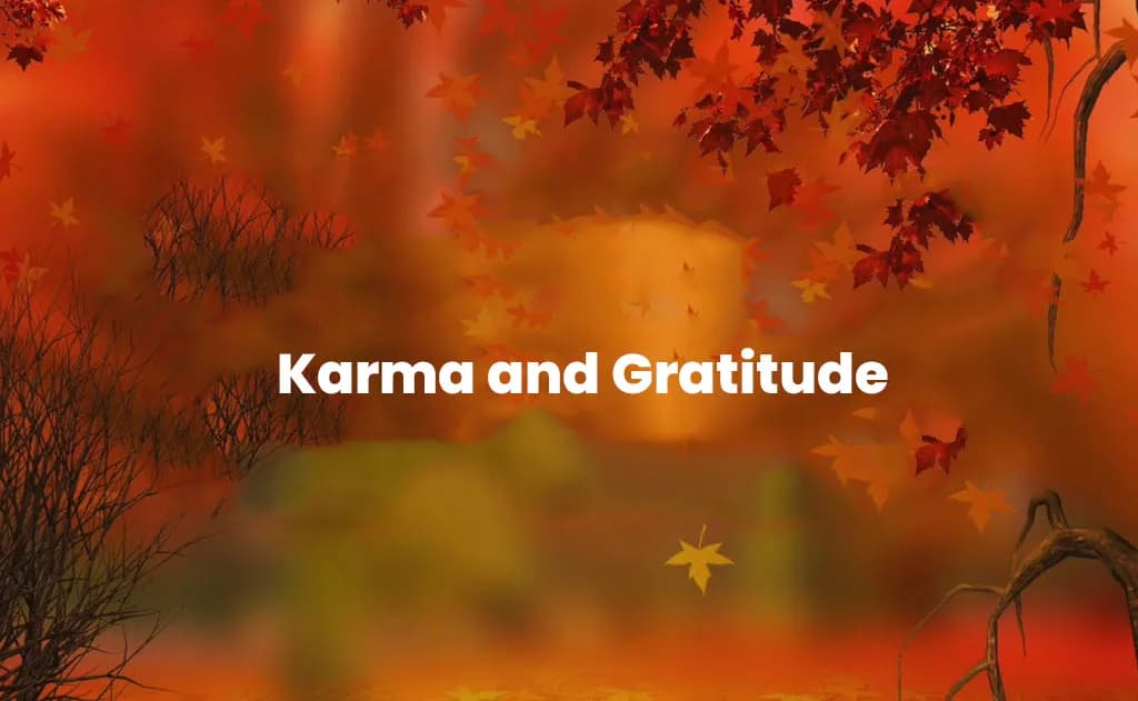 Karma and Gratitude: How Instant Karma Teaches Appreciation