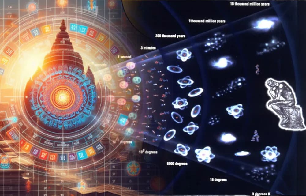 Hindu Creation and Big Bang Theory: A Cosmic Comparison
