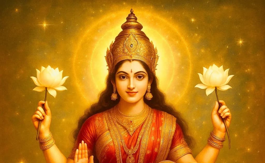 Maa Lakshmi: The Divine Radiance of Abundance, Love, and Mystical Grace — Hindu Gods
