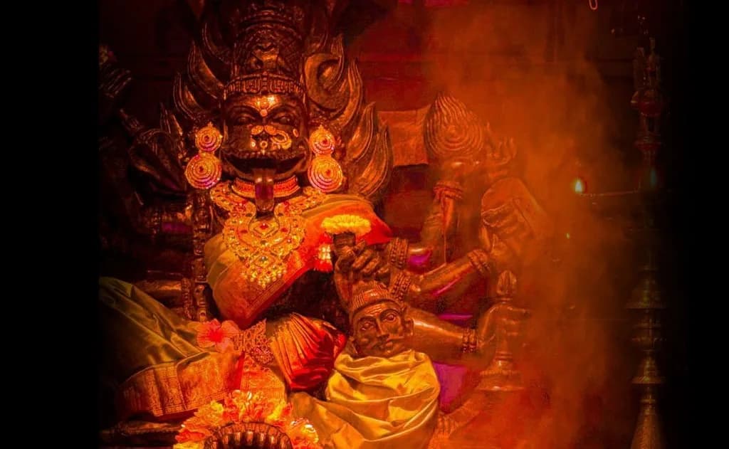 Pratyangira Devi: The Fierce Protector – Story, Worship, Mantras, and Pujas — Pooja, Slokas and Mantras