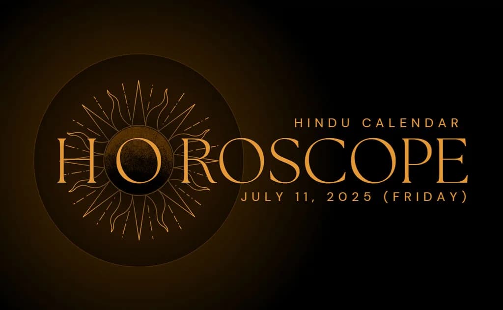 Daily Hindu Horoscope for July 11, 2025 – Guru Purnima Special