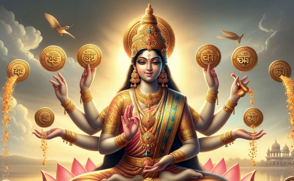 Maa Lakshmi: The Divine Shakti of Prosperity and Universal Harmony — Hindu Gods