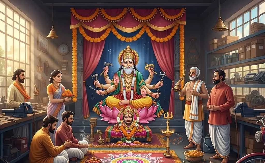 Vishwakarma Puja: Invoking the Divine Architect for Creativity and Success