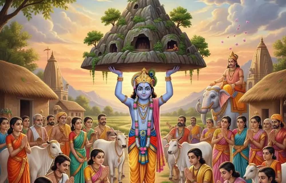 Govardhan Puja 2025: The Sacred Story of Krishna's Divine Protection