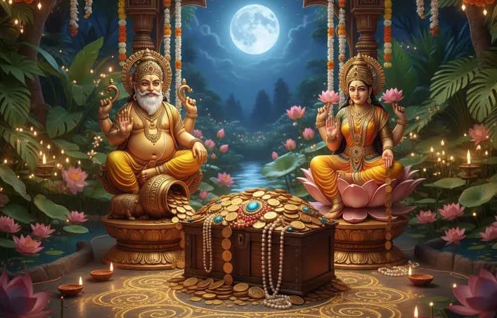 Kubera & Lakshmi: Inviting Wealth and Prosperity This Diwali — Diwali 2025