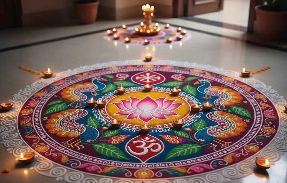 10 Diwali Decoration Ideas Inspired by Traditional Rangoli & Symbols — Diwali 2025