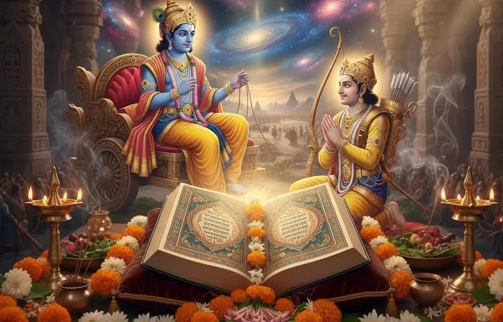 Bhagavad Gita Chapter 18 — Moksha Sannyasa Yoga Complete Commentary: All 78 Verses, Sarva Dharman Parityajya, 30-Day NRI Practice Guide for 2026 — Bhagavad Gita