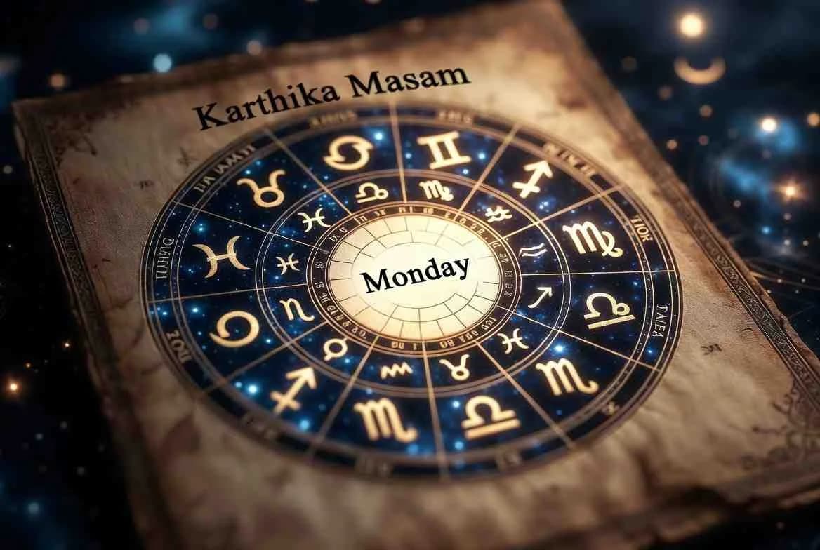 Kartik Monday Panchang & Horoscope - November 17, 2025 — Astrology