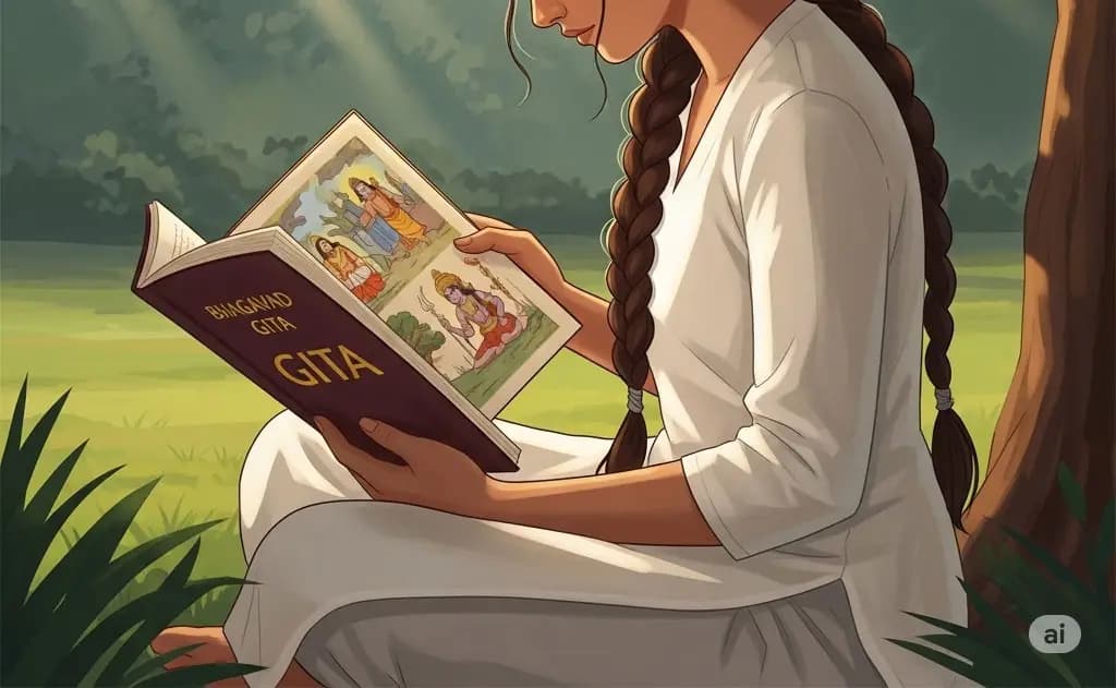 Bhagavad Gita Chapter 2 — Sankhya Yoga Complete Commentary: All 72 Verses, Immortality of Soul, Sthitaprajna, 30-Day NRI Practice Guide for 2026 — Bhagavad Gita