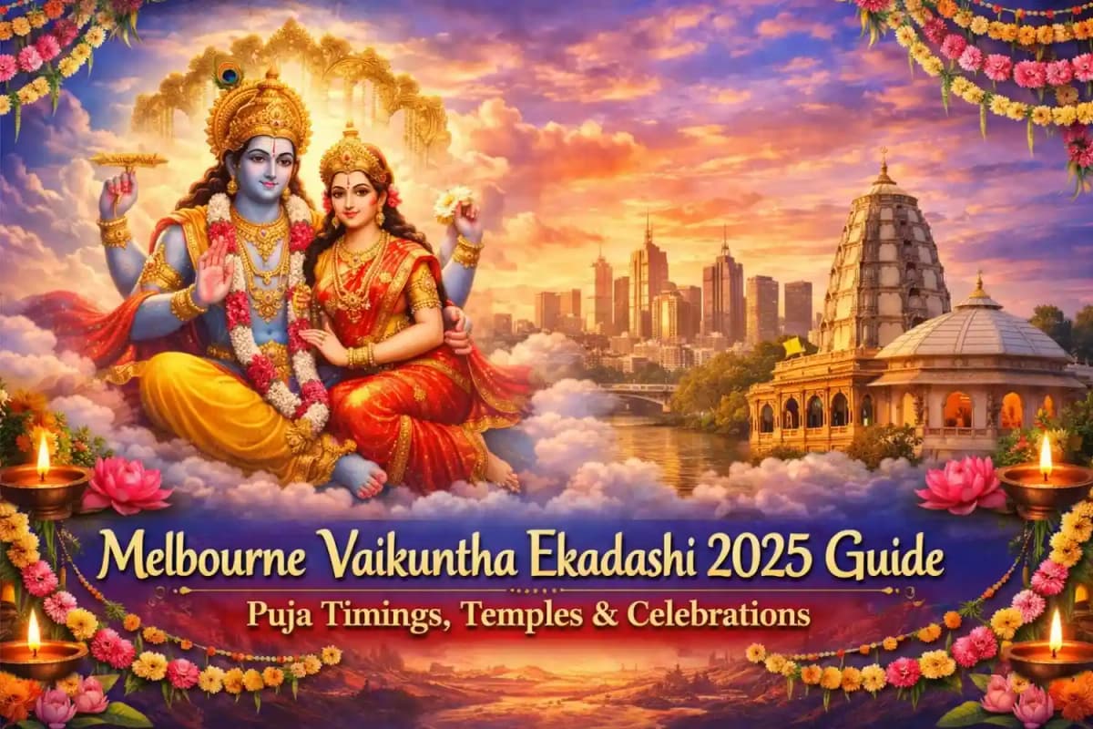 Melbourne Vaikuntha Ekadashi 2025 Guide: Puja Timings, Temples & Celebrations