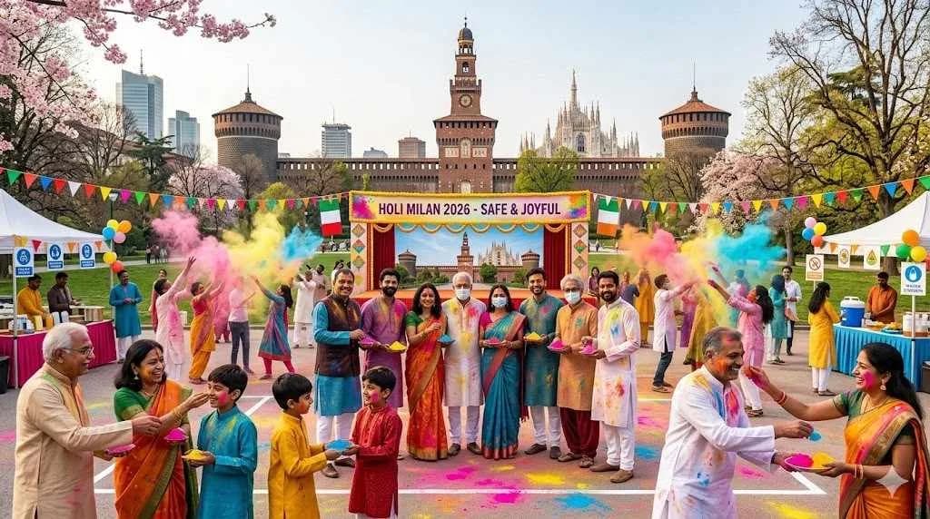 Safe Holi Celebrations in Milan, Italy 2026: Practical Tips and Community Events for the Indian & Hindu Diaspora Amid Global Uncertainties — Holi 2026