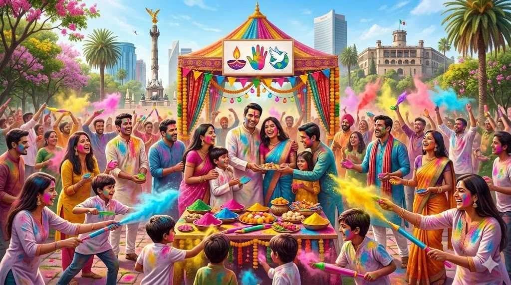 Safe Holi Celebrations in Mexico 2026: Practical Tips and Key Community Events for the Indian & Hindu Diaspora Amid Global Uncertainties — Holi 2026