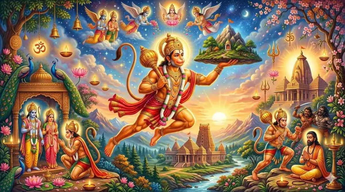 Hanuman Chalisa — Complete Meaning, Neuroscience & 30-Day NRI Practice Guide for 2026 — Pooja, Slokas and Mantras