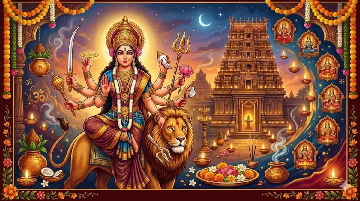 Durga Navaratri 2026 — The Complete Devotional Guide — Navratri