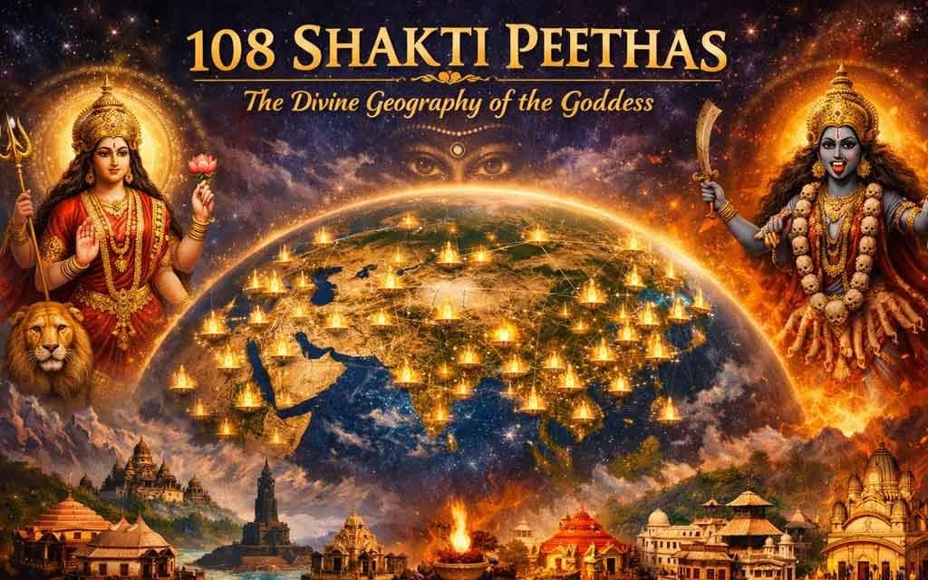108 Shakti Peethas: The Divine Geography of the Goddess — Complete Guide — Spirituality