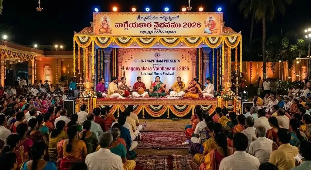 Vaggeyakara Vaibhavam – A Grand Classical & Devotional Music Concert by Sri Gnana Peetam — Events