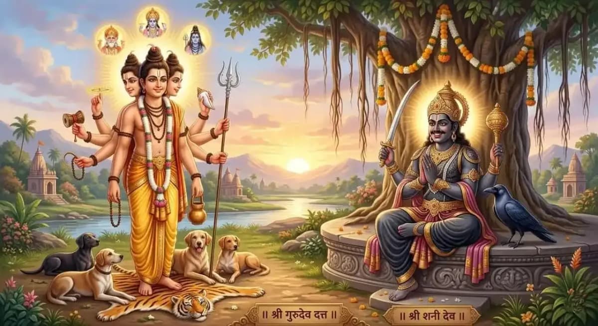 The Promise Given by Lord Shani to Datta Maharaj | Glory of Sri Gurudeva Datta — Hindu Gods