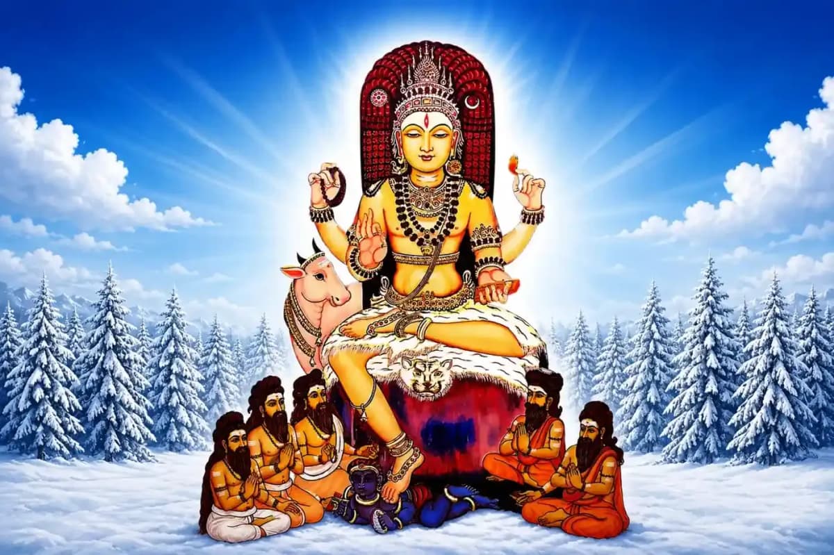 Sri Medha Dakshinamurthy Swami Dhyanam | Meditation Sloka for Intelligence, Eloquence & Self-Realization — Spirituality