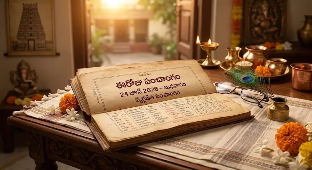 Today Panchangam – 24 June 2026 (Wednesday) | Drik Panchang — Astrology