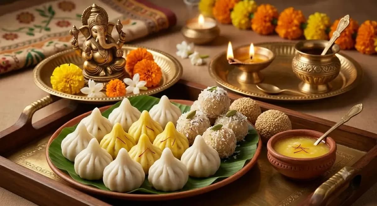 Why Is Modak Lord Ganesha's Favourite Sweet? The Story and Meaning — Festivals