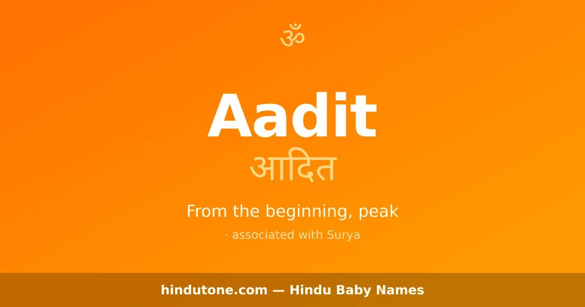 Aadit