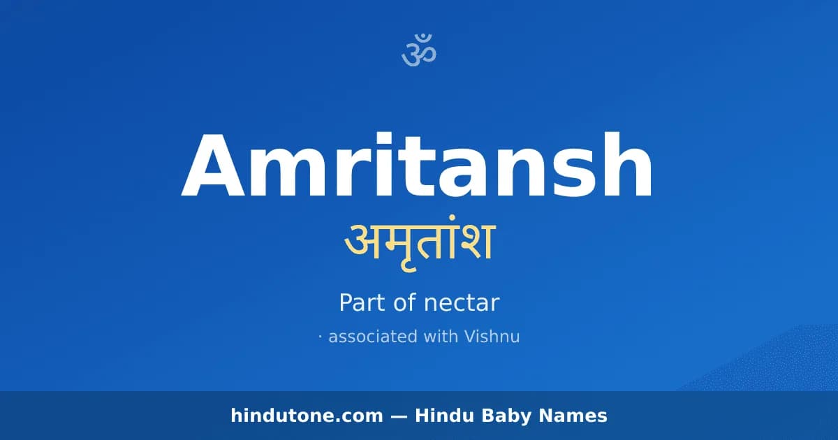 Amritansh