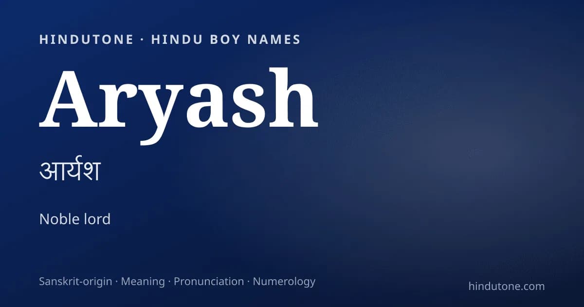 Aryash