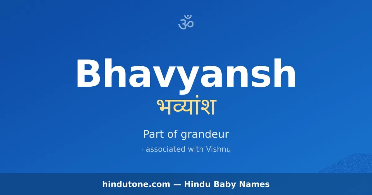 Bhavyansh