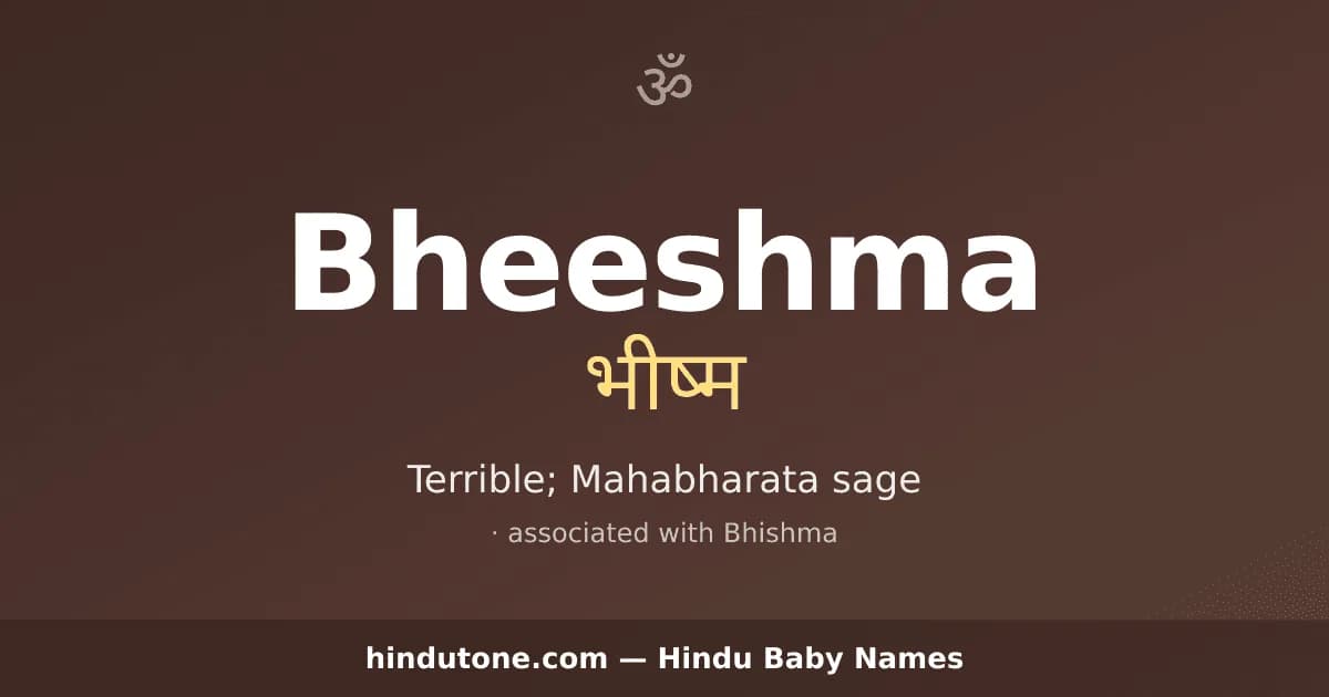 Bheeshma