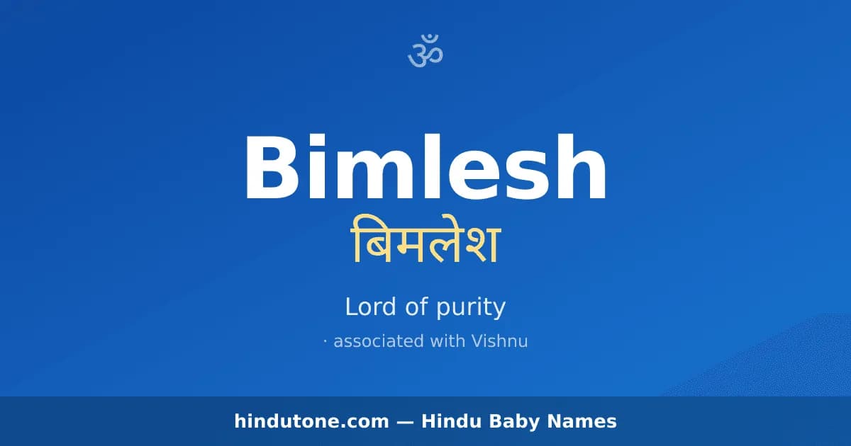 Bimlesh