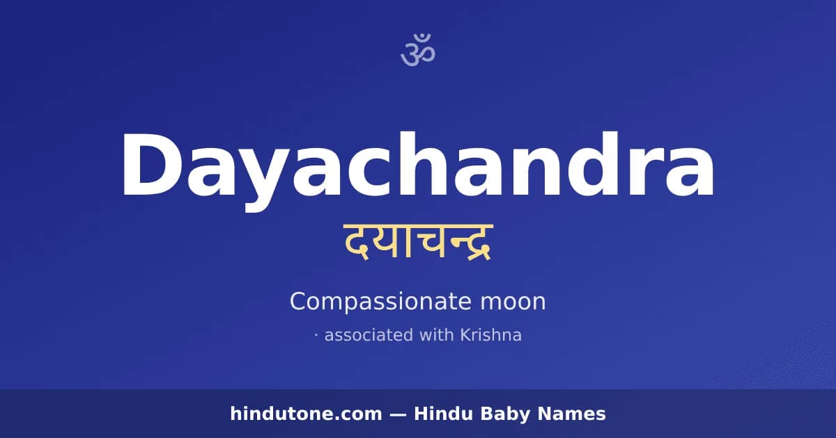 Dayachandra