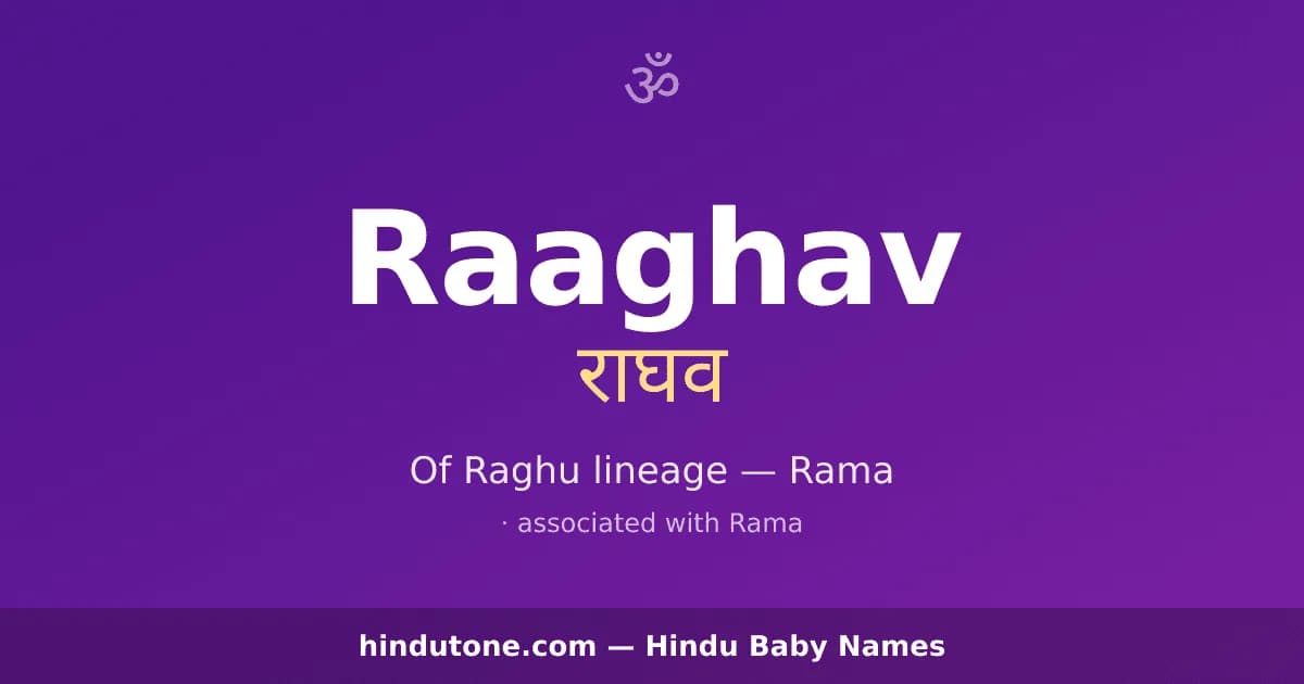 Raaghav