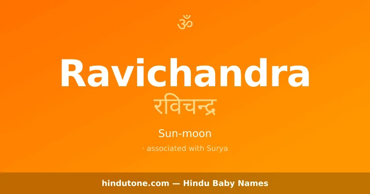 Ravichandra