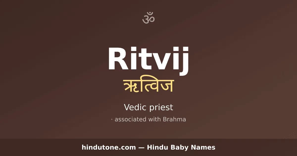 Ritvij