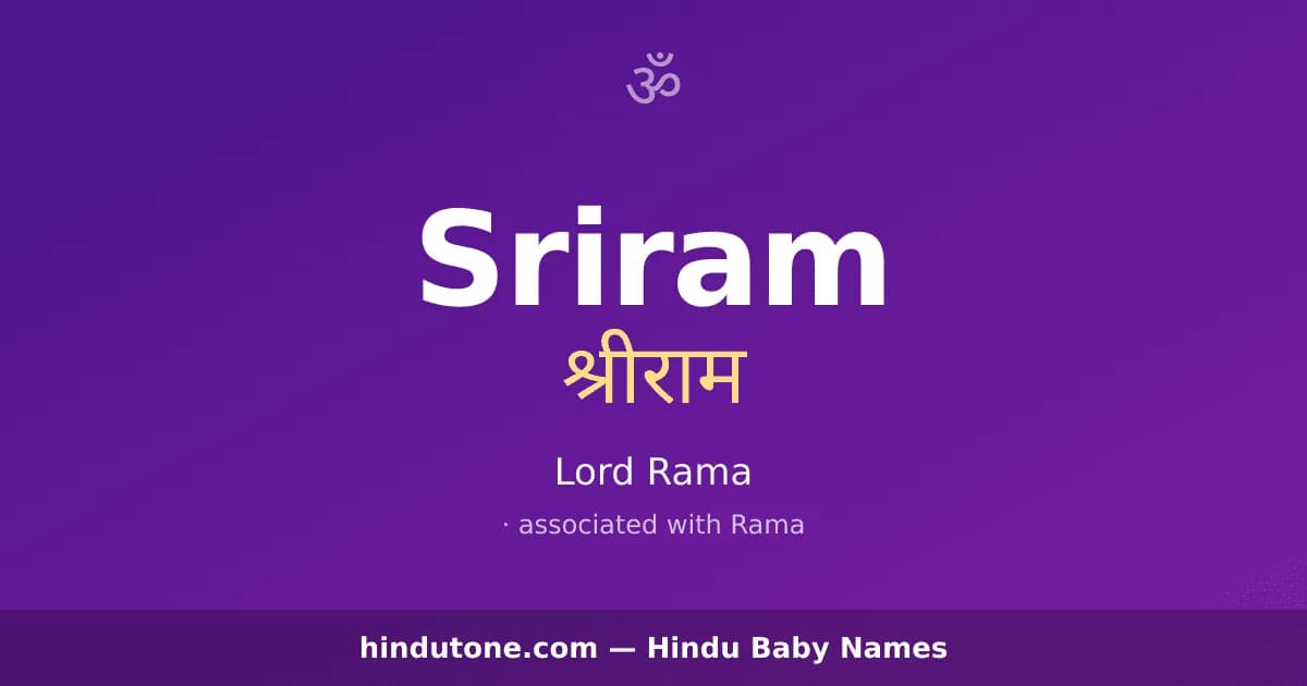 Sriram