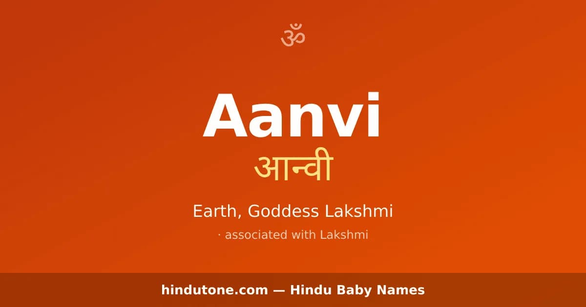 Aanvi