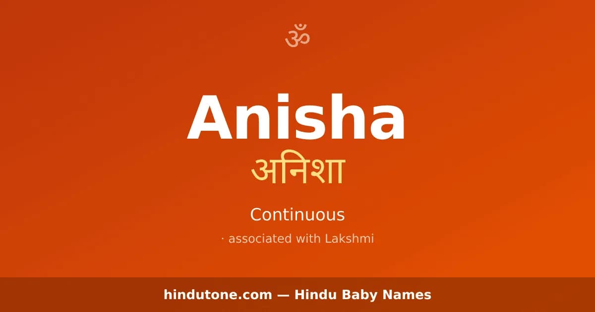 Anisha