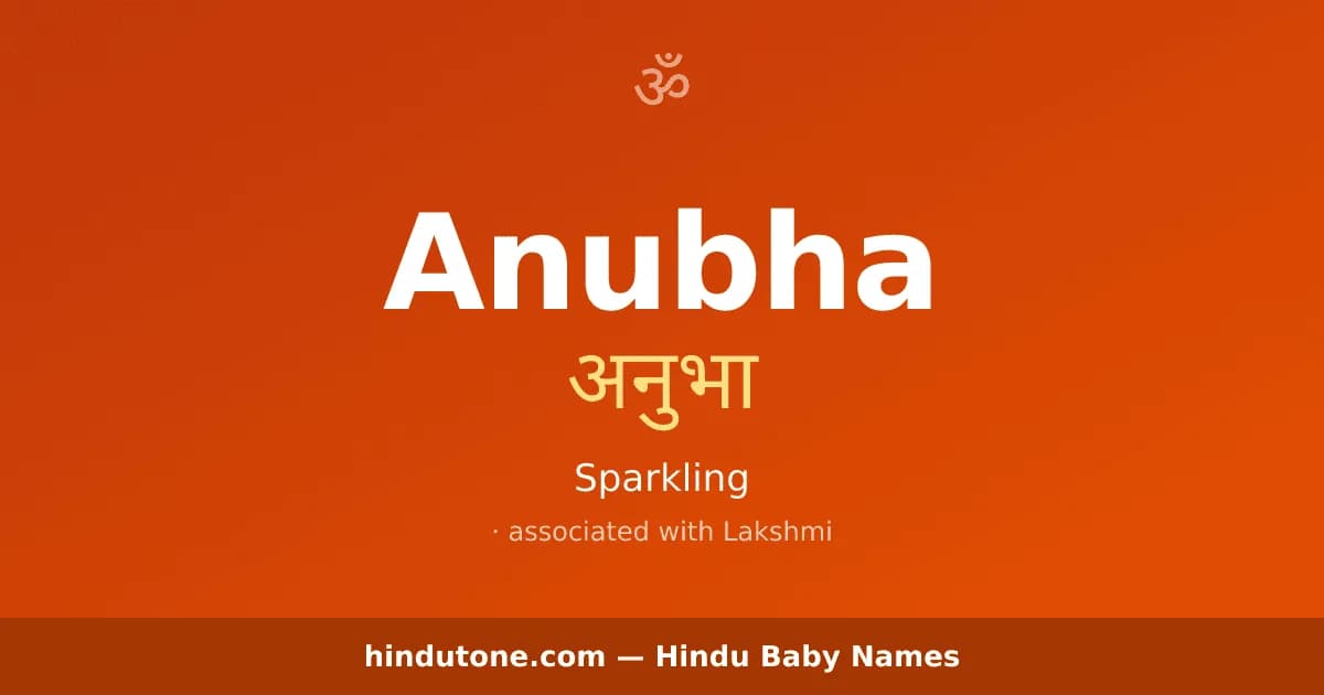 Anubha