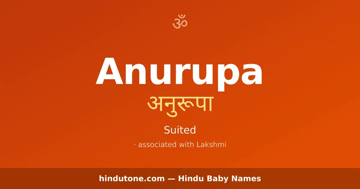 Anurupa
