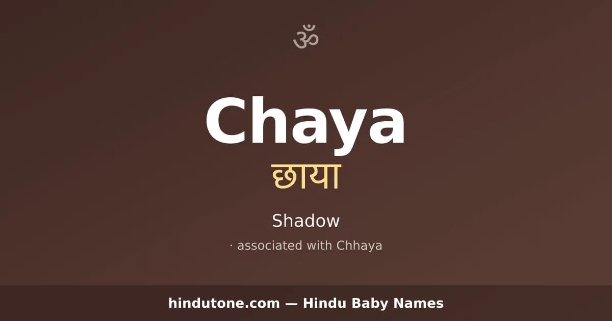 Chaya