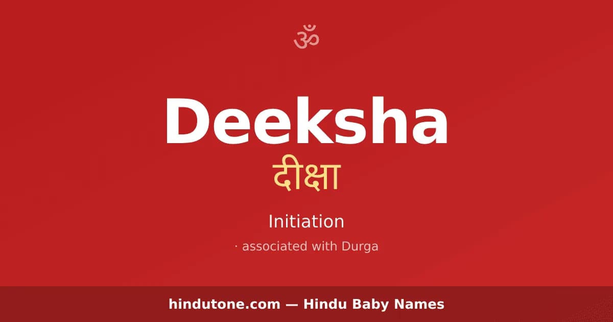 Deeksha