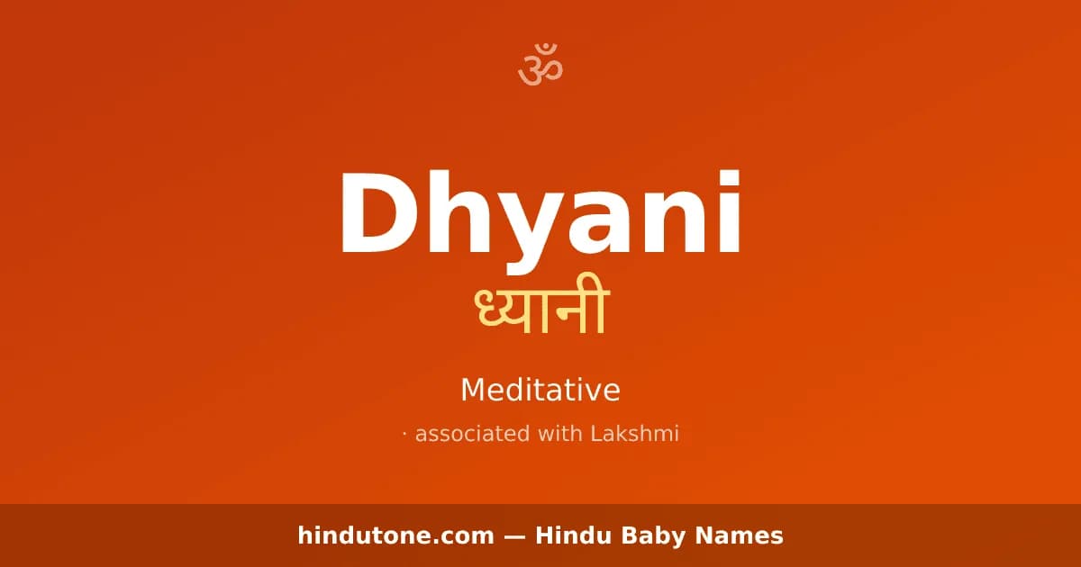 Dhyani