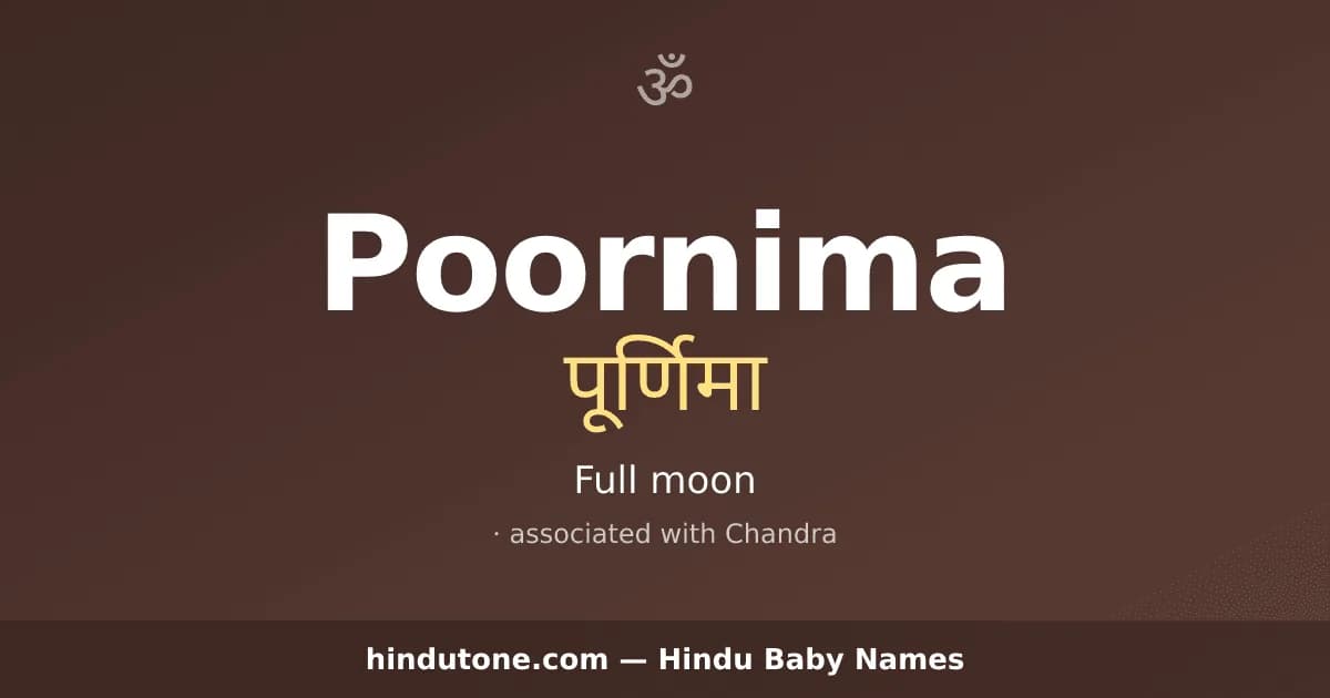 Poornima