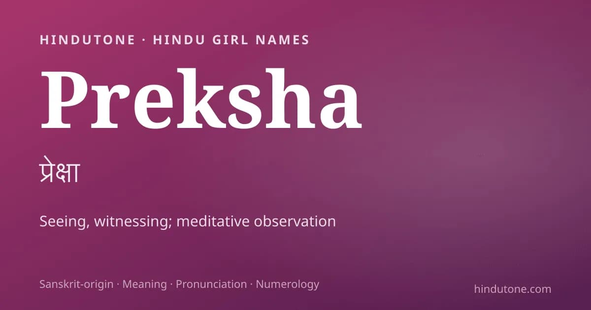 Preksha